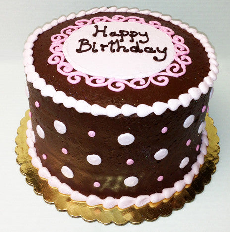 Juvenile Female 8' Round Cake – Touche Touchet Bakery